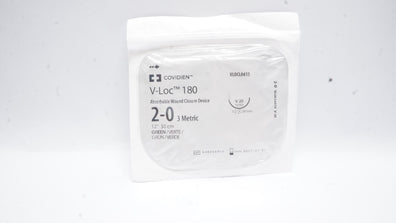 Covidien VLOCL0615 2-0 V-Loc 180 Wound Closure Device V-20 Taper 1/2 26mm 12inch